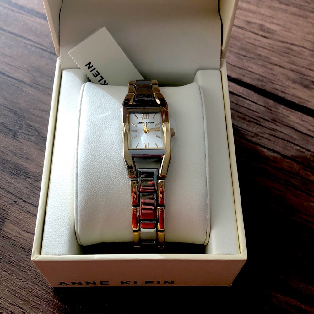 Anne Klein Women's Two Tone Bracelet Watch